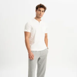 Korucak Short Sleeve Henley T-shirt