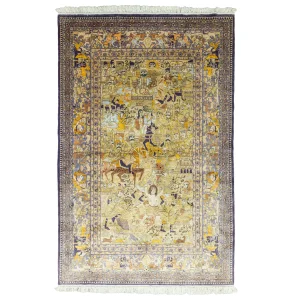 Gilan Figured Hand-woven Persian Rug 121x186 Cm