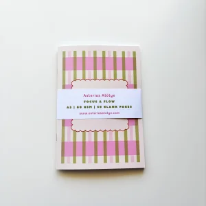 Focus And Flow - Çizgisiz A5 Defter