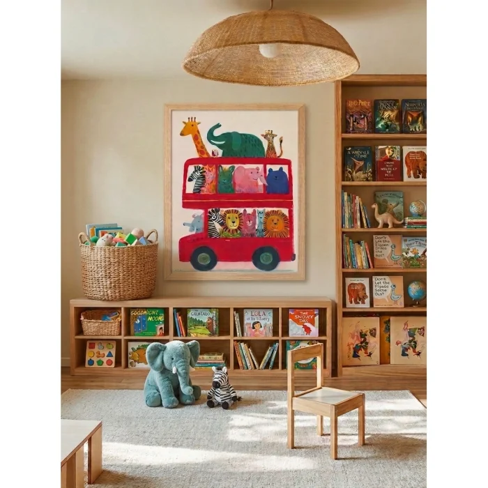 The School Bus Framed Wall Art image 2