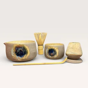 Handmade Ceramic Matcha Ceremonial Set (3 Piece)