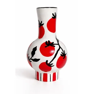 Tomato Ceramic Vase