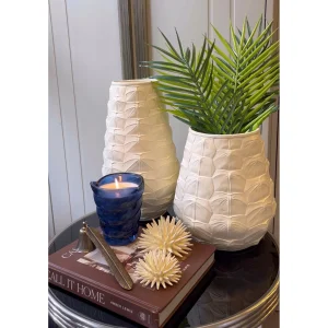 Custom Designed Candle Set, Navy Blue - 4