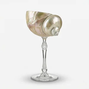 Maris Sirena I - Mother-of-pearl Seashell Wine Glass