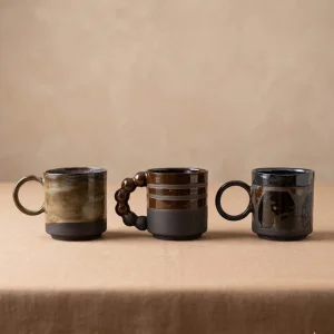 The Ritual Cups - Set Of 3 Ceramic Mugs