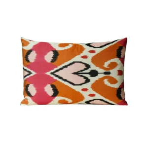 Ikat Silk Cushion