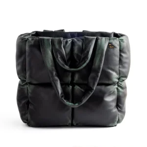 Chess Leather Shoulder Bag - Large Capacity Soft Lambskin Everyday & Travel Bag