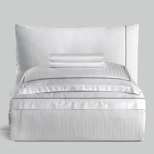 Orcella 100% Cotton 300 Tc (120 Thread Count) Double Duvet Cover Set