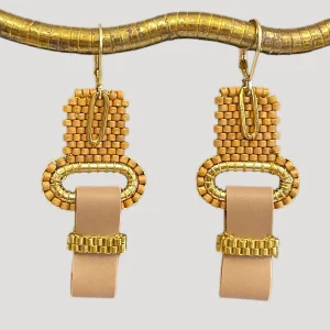 Fusion Delica Deri Küpe