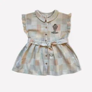 Rectangles 'art & History Amphora' Collared Elbise