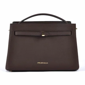 Cube Lock Bag - Choco