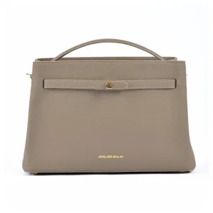 Cube Lock Bag - Mink