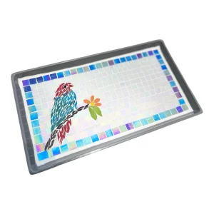 The Bird Mosaic Tray