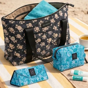 Soul Mate Beach Tote Bag Set