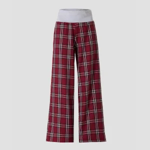 Plaid Julie Pants