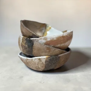 Handmade Stoneware Bowl Set Of 4