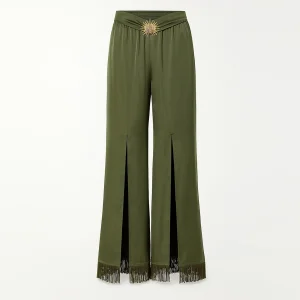 Helia Satin Silk Pants