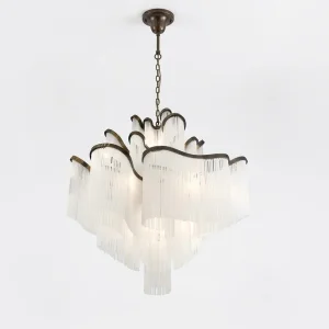 Cristallo Rod Glass Pendant Chandelier 2