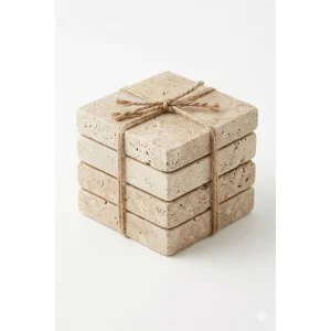 Travertine Marble Coaster