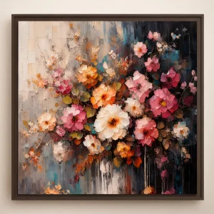 Ollie Flowers In Vase Painting