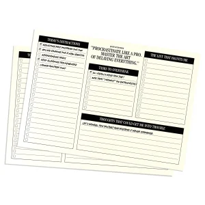 Hot Mess Desk
 Planner