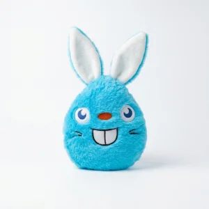 Blue Easter Bunny Plush Dog Toy