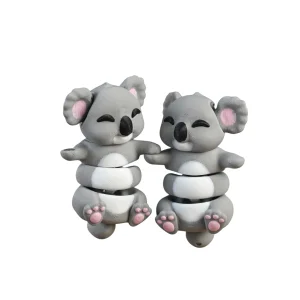 Karl El Ele Tutuşan Koala Anahtarlık 2'li Set