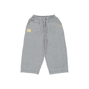 Happy Stripes Woven Pants - Blue