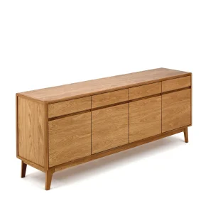Avila Natural Oak Wide Console