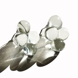 Lumpy Glass Earrings