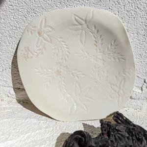 Soft Bloom Porselen Tabak