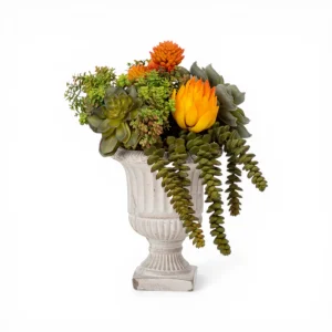 Cup Planter Succulent Arrangement