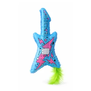 Miyav Guitar-shaped Catnip Plush Cat Toy