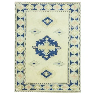 Sera Rustik Tasarımlı Yün Halı 168x231 Cm