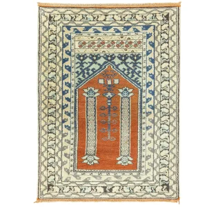 Yalkın Dekoratif El Dokuma Halı 100x137 Cm