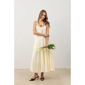 Voluminous Midi Dress