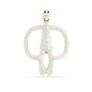 Matchstick Monkey Silicone Teether / Monkey (confetti) * Limited Edition