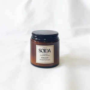 Candle Jar- Pure Light, No Scent. (100 Gram)