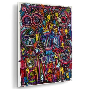 Encoded Gazes Print