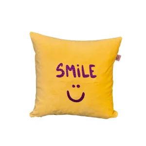 Embroidered Velvet Cushion Pillow Cover