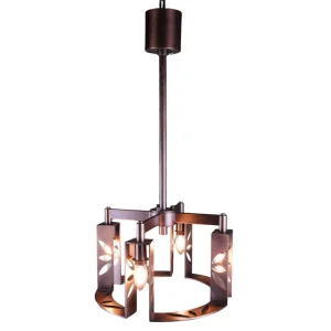 Mini Falez 4 Arm Metal Chandelier