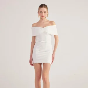 Off-shoulder Mini Muse Dress
