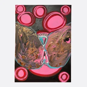 Sufi Formation in Hikari Mixed Media Painting