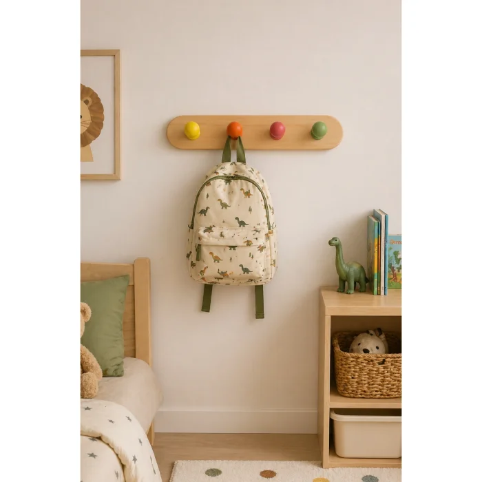 Solid Wood Body Wall Hook image 2