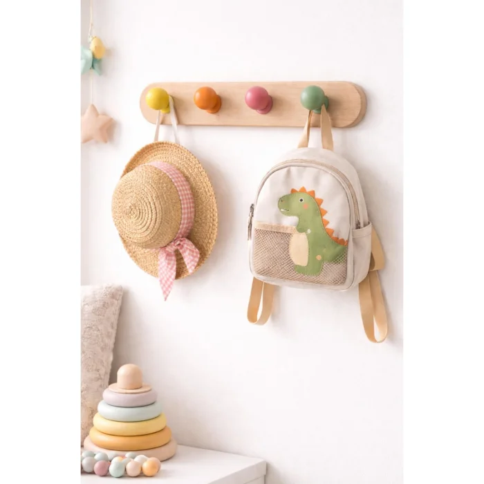 Solid Wood Body Wall Hook image 3