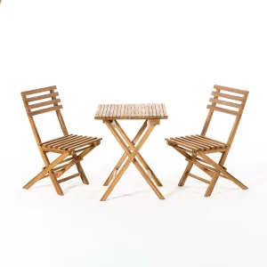 Harmony Teak Folding Table and Chair Set