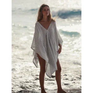 Ava Kimono - Black Stripes