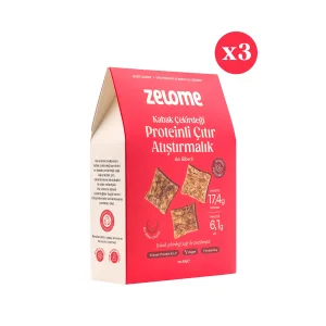 Acı Biberli Proteinli Çıtır Atıştırmalık 80 G X 3 (3'lü Paket)