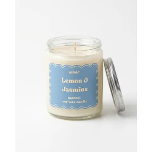 Lemon & Jasmine Natural Soy Wax Candle