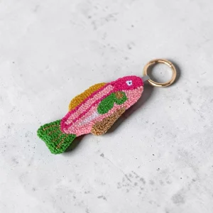 Lucky Sardine Bag Charm - Çanta Aksesuarı - Anahtarlık